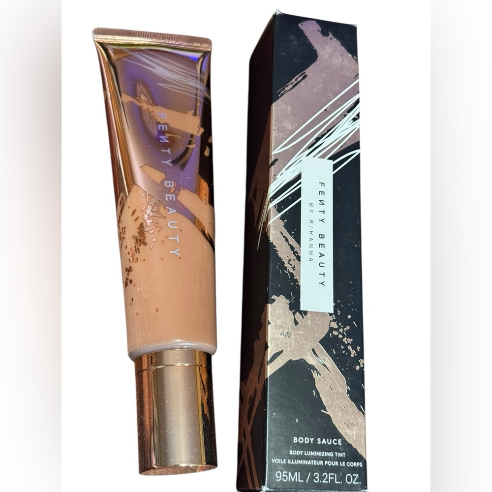 Fenty Beauty Salty Carmel 04 Body Sauce Luminizing Tint 3.2oz 95ml New in Box